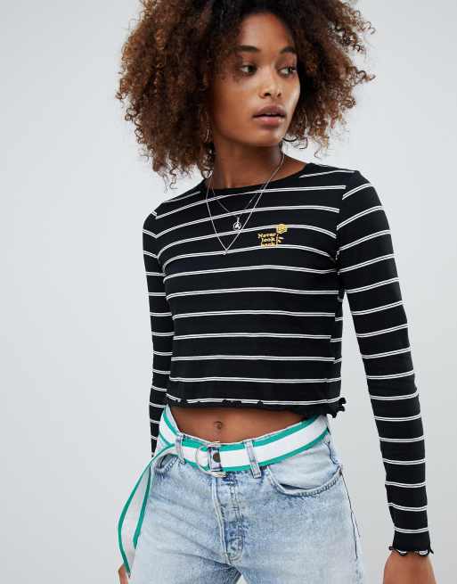 Pull and bear crop t shirt pigeon New Mexico | best quality women's t ...