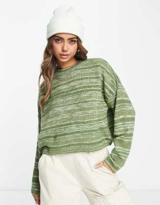 Pull and 2025 bear green sweater