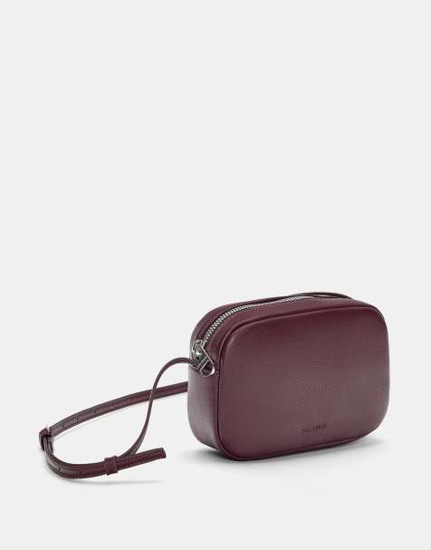Pull&Bear cross body bag in burgundy - view 1