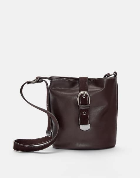Pull&Bear - Crossbody tas in bruin - view 1