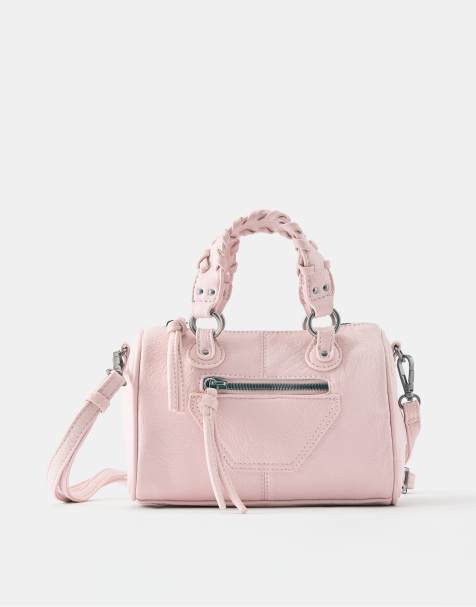 Pull&Bear crossbodytas in roze - view 1