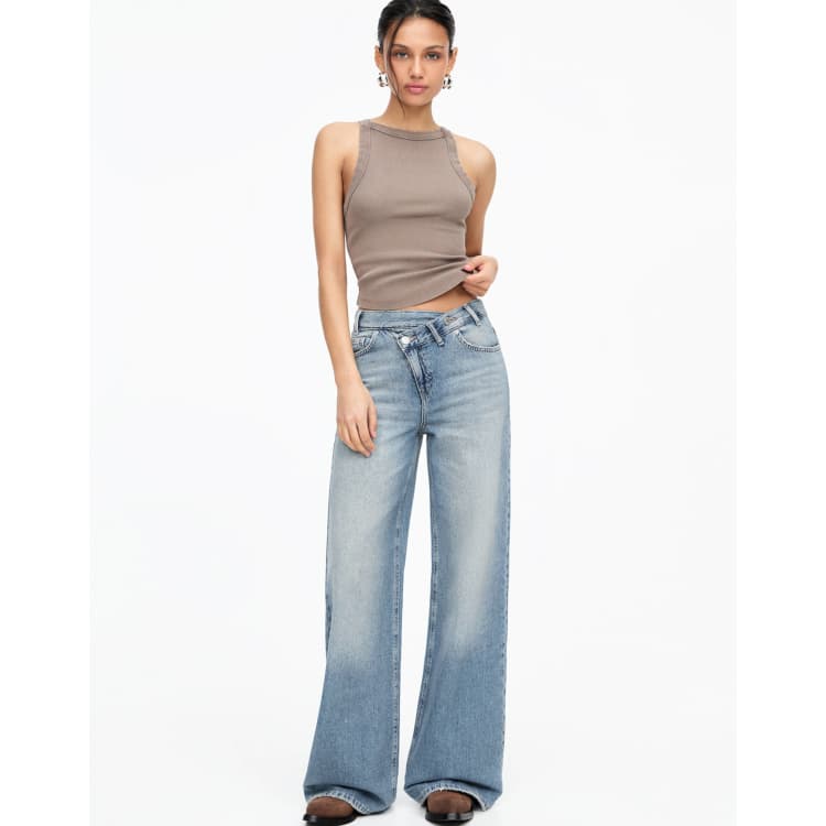 JHYQ Dirty Mid Blue Baggy Jeans| 4/29(Tue) 20:00- Restock