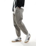 [Pull & Bear] Pull & Bear cuffed baggy pants in grey M GREY