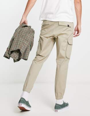 cuffed chino trousers