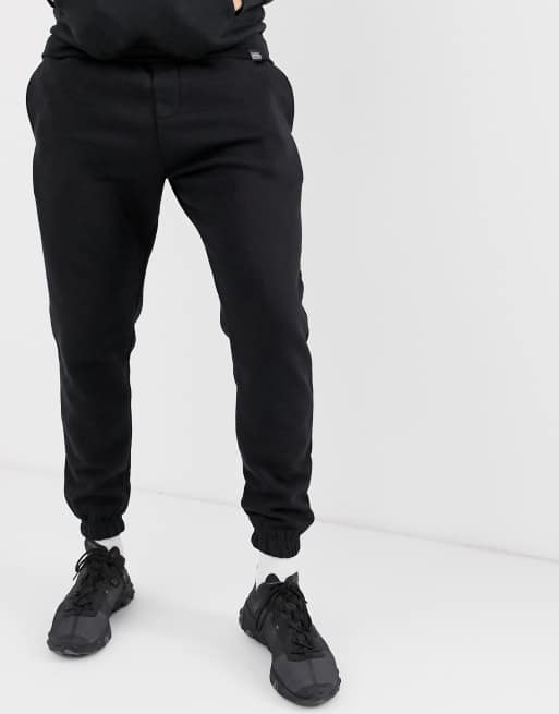 Pull&Bear – Czarne dopasowane joggersy