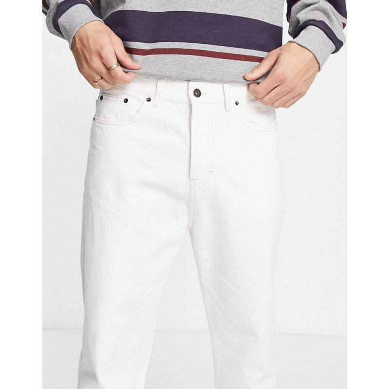 Uomo Jeans Pull&Bear - Dad jeans bianchi