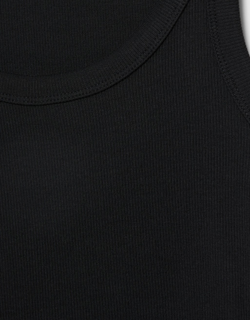 Pull&Bear - Débardeur classique - Noir, 7 de 7