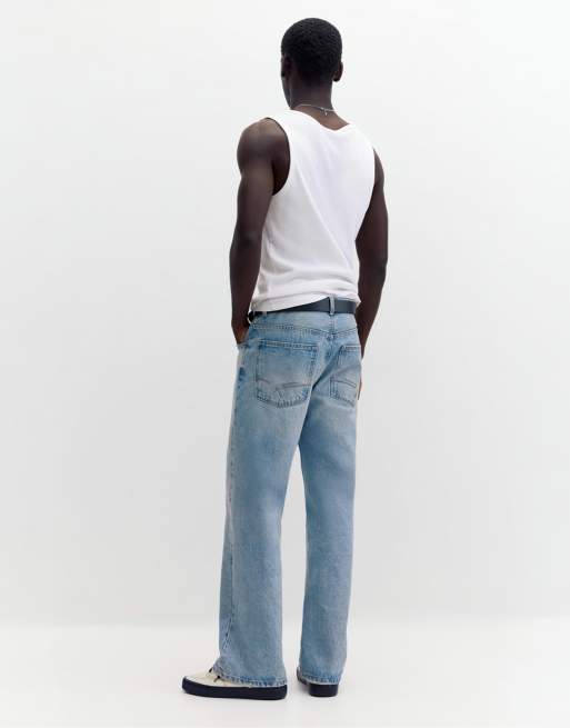 Pull&Bear - Débardeur côtelé - Blanc, 4 de 4