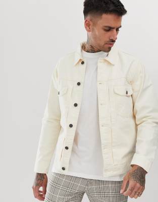 ecru denim jacket