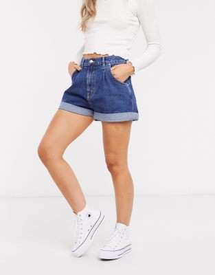 pull and bear denim shorts