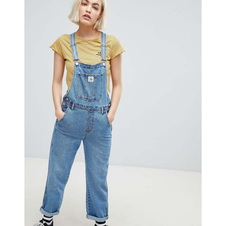 Pull Bear denim overall in blue