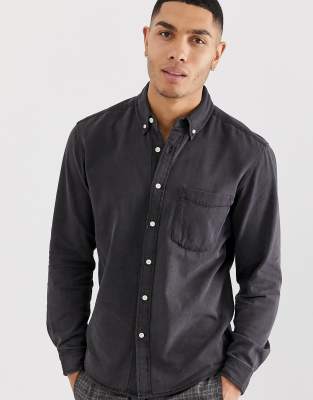 pull and bear denim shirt