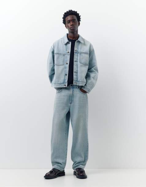 Pull&Bear Denim set in pale indigo - view 1