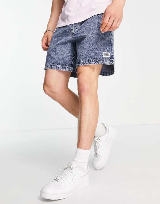 Printed swim shorts with drawstrings - PULL&BEAR