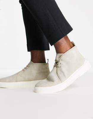 Pull&Bear desert boots in beige