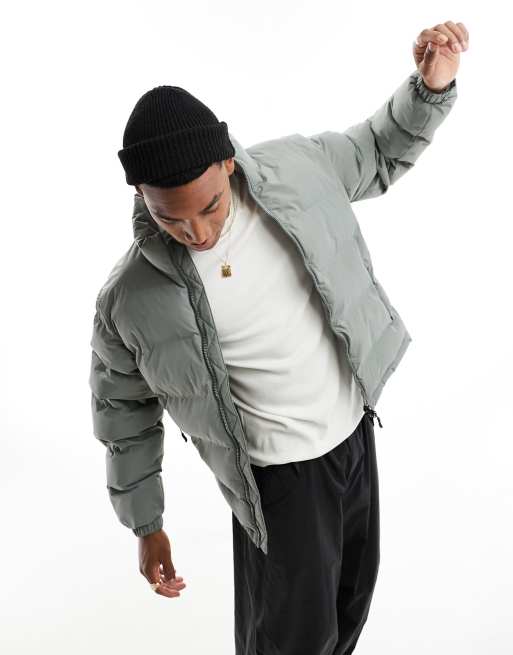 Pull&Bear - Donsjack in grijs