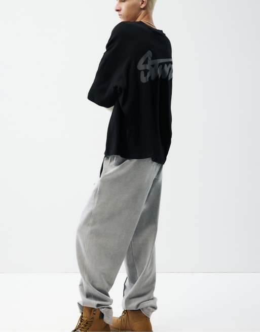 Pull&Bear Double sleeve t-shirt in black, 5 of 7