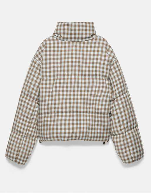 Pull&Bear doudoune à carreaux en autres, 3 de 3