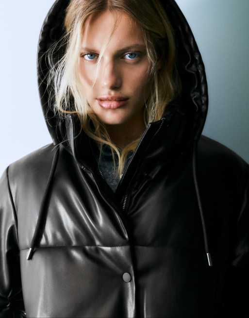 Pull&Bear doudoune noire, 3 de 7