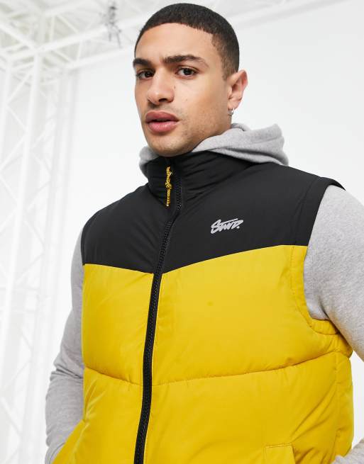 Gilet sans manche discount jaune