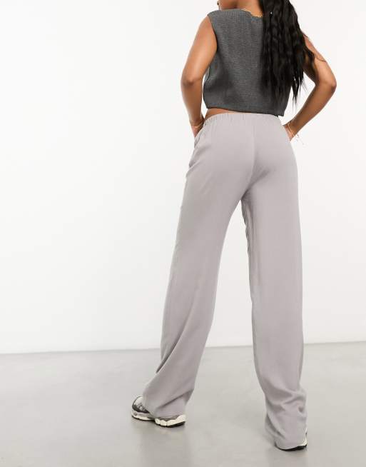 Cotton On bootleg pants in grey