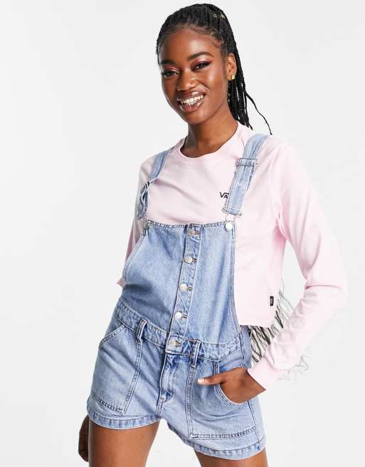 Button front sale dungarees