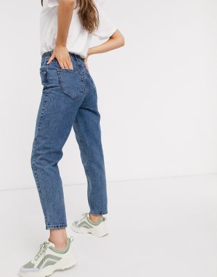 asos pull and bear mom jeans