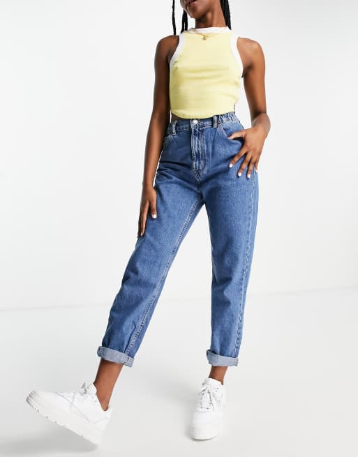 Jean with hot sale elastic waist