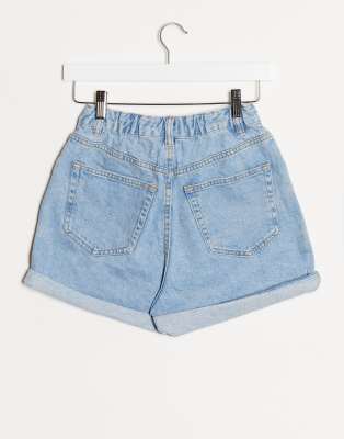 denim shorts stretchy waist