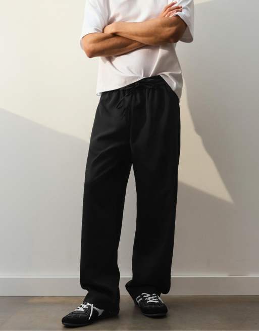 Pull&Bear – Elegante Jogginghose in Schwarz, 4 von 7