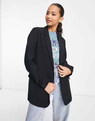 Pull & Bear - Eleganter Blazer in Schwarz