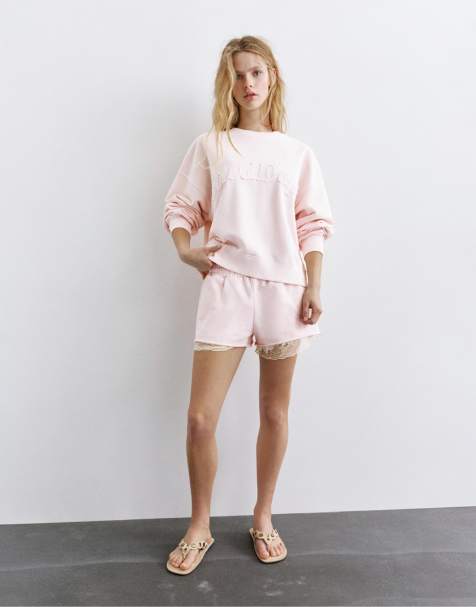 Pull&Bear - Ensemble en jersey - Bordeaux - view 1