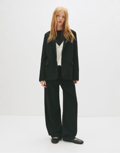 Pull&Bear - Ensemble habillé - Noir - view 1