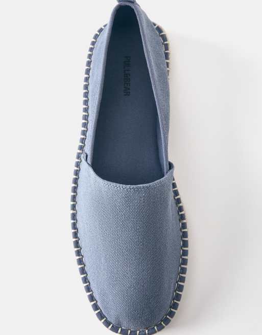 Pull&Bear – Espadrilles aus Jute in Blau, 4 von 4