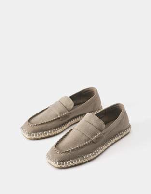 Espadrilles aus Jute in Braun Braun 41