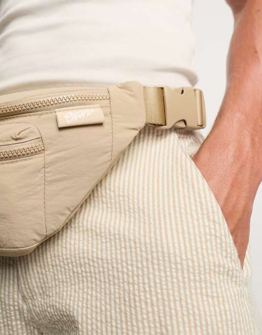 Pull Bear fanny pack in beige