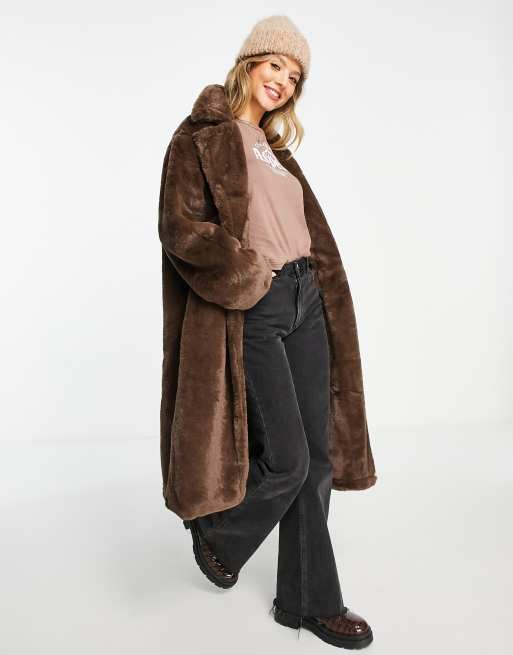 Pull and clearance bear fluffy coat