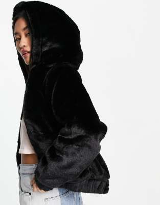 Faux fur pull hot sale and bear