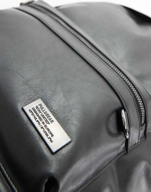 black leather sling backpack purse Leather Mini Sling Bag COGNAC