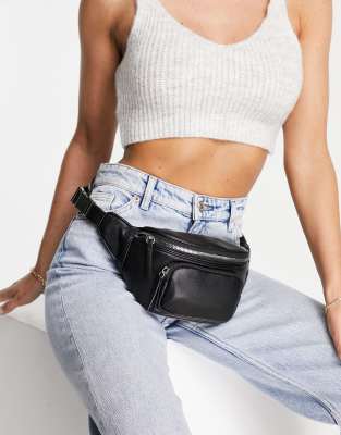 Faux leather hot sale bum bag