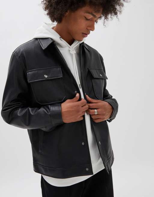 Trucker jacket pull hot sale and bear