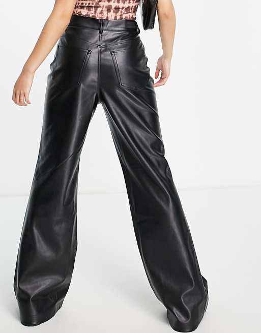 Pantalon simili cuir pull and bear new arrivals