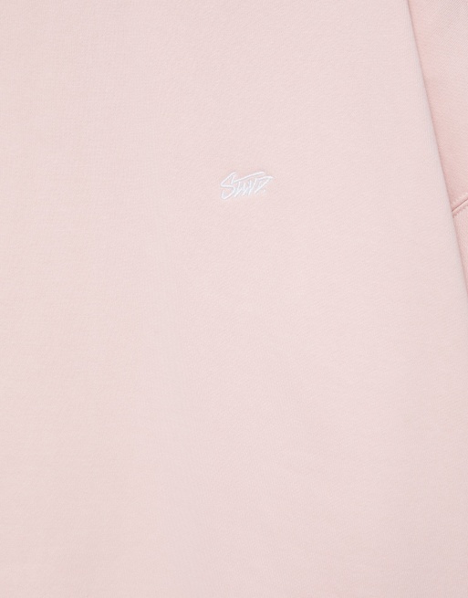 Pull&Bear felpa squadrata rosa, 7 di 7