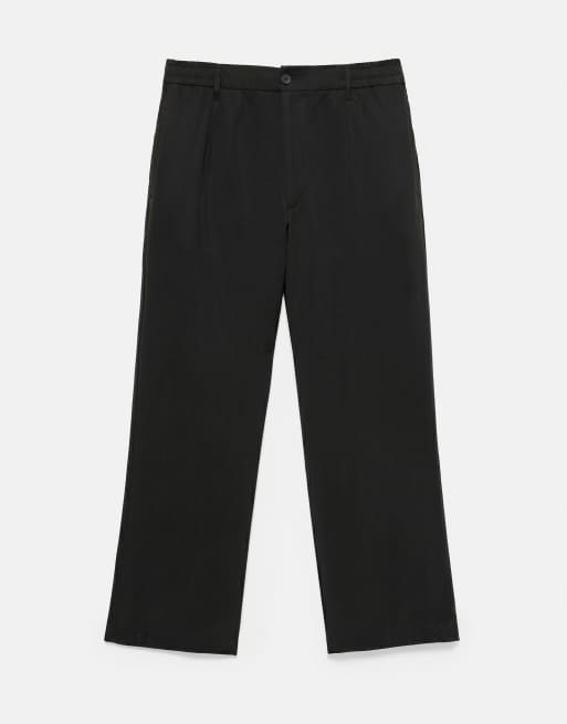 Pull&Bear figursydda joggingbyxor i svart, 6 av 7