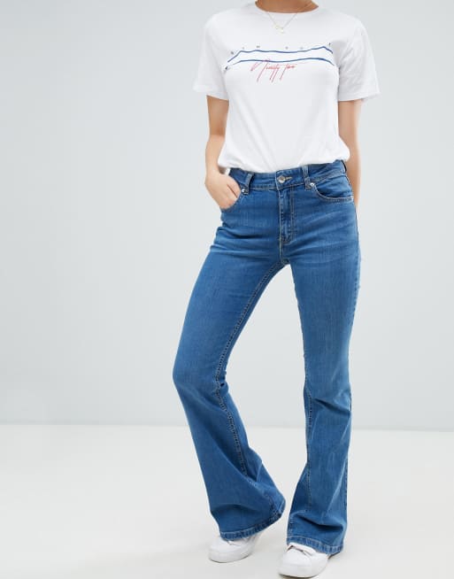 Pantalon flare 2025 pull and bear