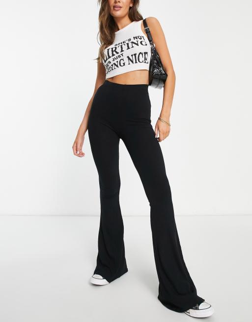 Flared pants pull cheap and bear