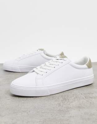 pull & bear white sneakers
