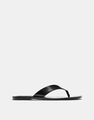 Pull&Bear Flat studded sandals 