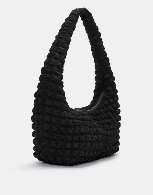 Pull&Bear - Foret shoppertaske i sort