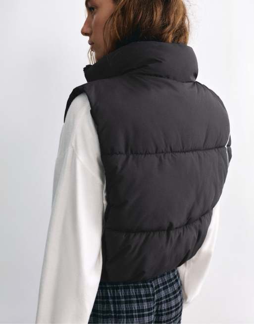 Pull&Bear foret vest i sort, 2 af 7